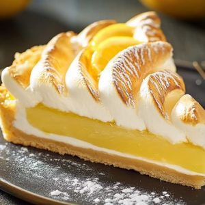 TARTE AU CITRON MERINGUÉE
